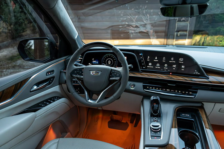 Cadillac Escalade ESV / 6.2 426KM / 7-osobowy / Bogata opcja / / Bezwypadkowy zdjęcie 49