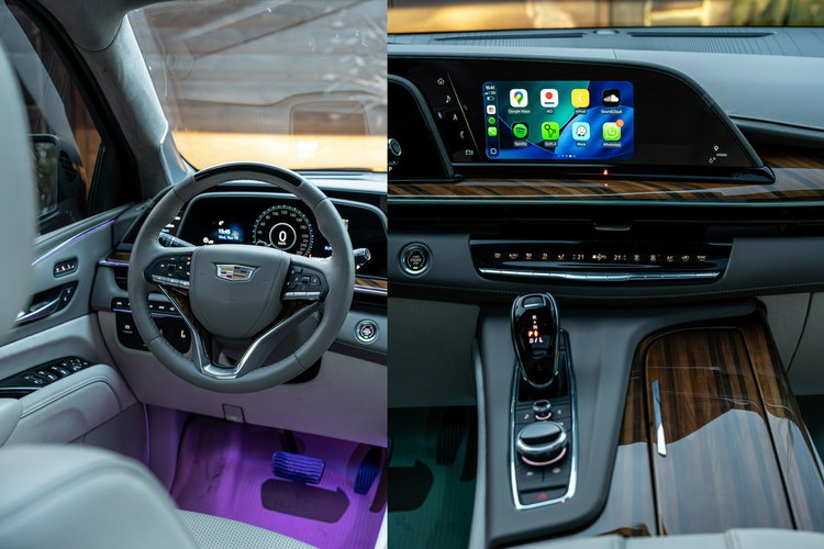 Cadillac Escalade ESV / 6.2 426KM / 7-osobowy / Bogata opcja / / Bezwypadkowy zdjęcie 53