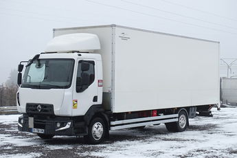 Renault D12 KONTENER, Winda , Blokada mostu Przebieg Udokumentowany , Winda , Kontener 18 paletowy , Gwarancja