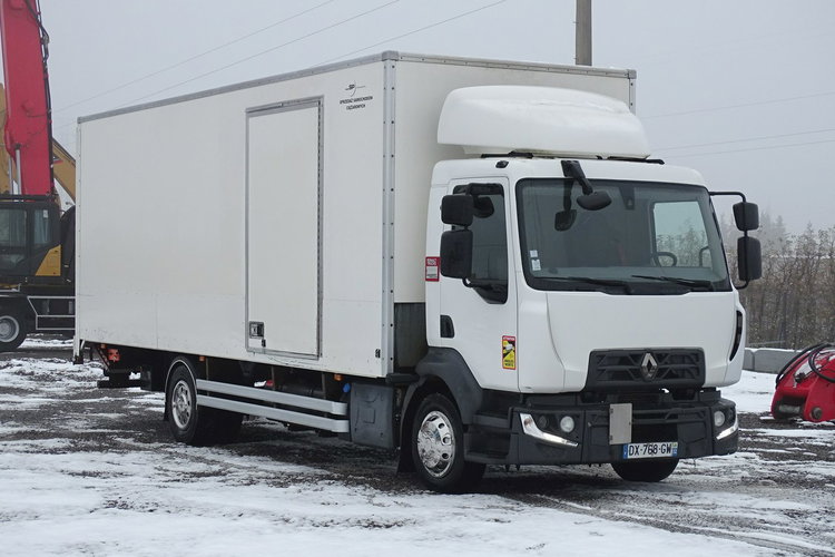 Renault D12 KONTENER, Winda , Blokada mostu Przebieg Udokumentowany , Winda , Kontener 18 paletowy , Gwarancja zdjęcie 2