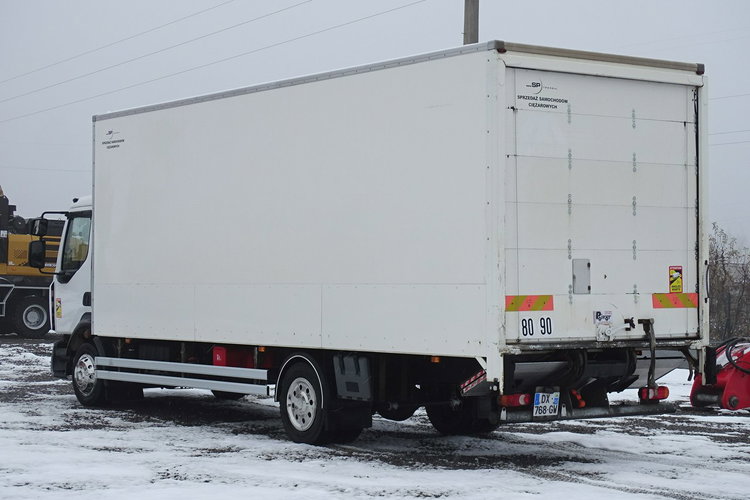 Renault D12 KONTENER, Winda , Blokada mostu Przebieg Udokumentowany , Winda , Kontener 18 paletowy , Gwarancja zdjęcie 3