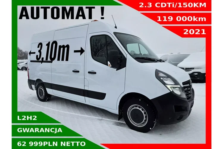 Opel movano L2H2 62999zł Netto 2.3 CDTi/150KM zdjęcie 1