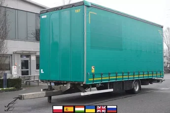  Przyczepa przejazdowa / 19 EPAL / 4 szt