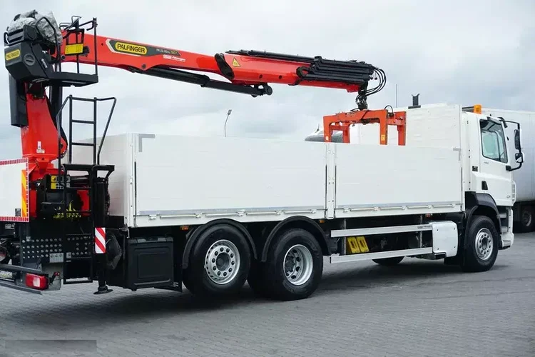 DAF CF / 480 / 6 X 2 / SKRZYNIOWY + HDS / PALFINGER PK 22 001L / OŚ SKRĘTNA / CHWYTAK zdjęcie 39
