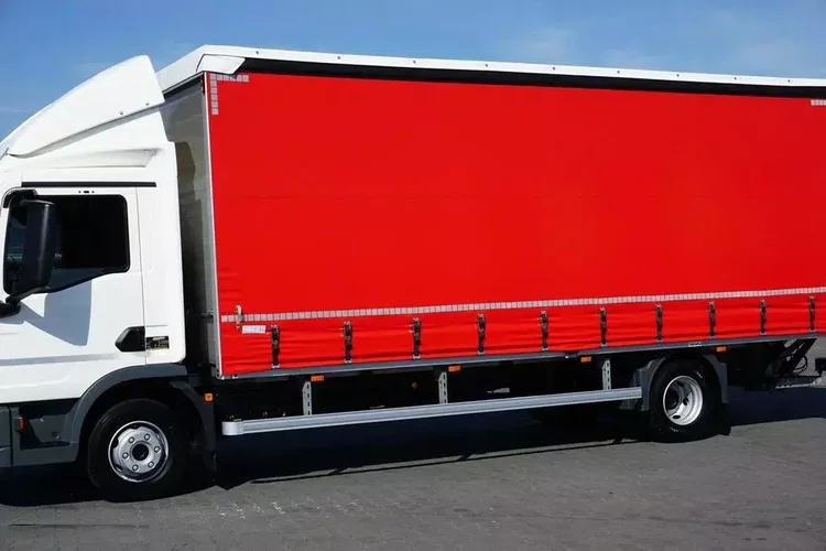 MAN TGL / 12.190 / E 6 / FIRANKA + WINDA / ŁAD. 6 525 KG / 16 PALET zdjęcie 15