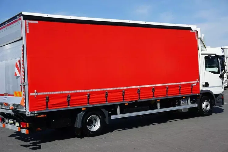 MAN TGL / 12.190 / E 6 / FIRANKA + WINDA / ŁAD. 6 525 KG / 16 PALET zdjęcie 33