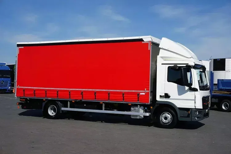 MAN TGL / 12.190 / E 6 / FIRANKA + WINDA / ŁAD. 6 525 KG / 16 PALET zdjęcie 4