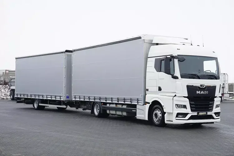 MAN TGX / 18.470 / E 6 / GM / ZESTAW PRZEJAZDOWY 120 M3 / ŁAD. 14 815 KG / RETARDER zdjęcie 2