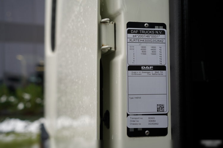 DAF XF 480 / SUPER SPACE CAB / OPONY 100% / 2021 ROK zdjęcie 38