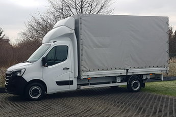 Renault Master PLANDEKA FIRANKA 4.22x2.21x2.32 PAKA 8EP SKRZYNIA ŁADUNKOWA KLIMA