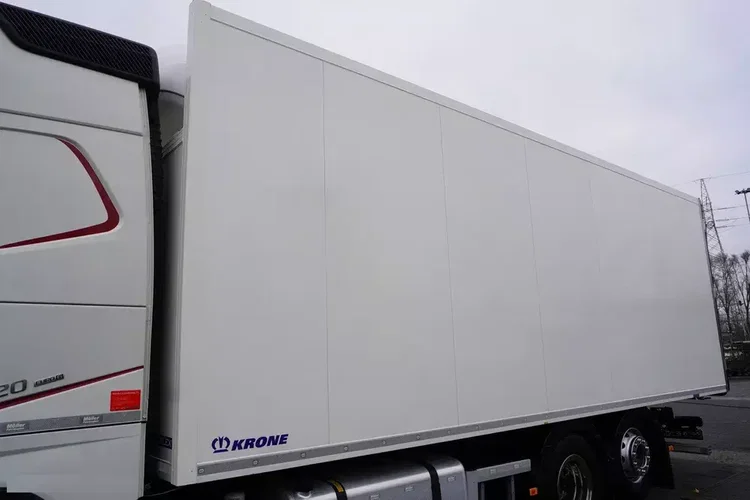 Volvo FH 420 6×2 / Chłodnia Krone 19 EPAL / Multitemperatura / Doppelstock / Thermoking 1200R zdjęcie 9