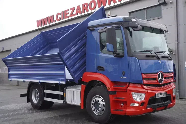 Mercedes Actros 1846 4×2 / NOWA Wywrotka 3-stronna / Ład. 10 t / Blokada mostu zdjęcie 2