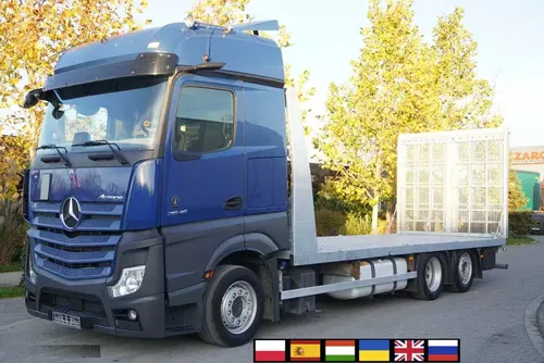 Mercedes Actros 2546 MP5 6x2 / NOWA Laweta 9, 5 m / Kabina Salonka