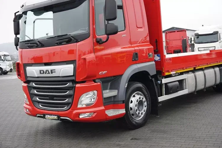 DAF CF / 410 / ACC / E 6 / SKRZYNIOWY + NAJAZDY / DŁ. 8, 5 M / OŚ SKRĘTNA / ŁAD. 15 420 KG zdjęcie 23