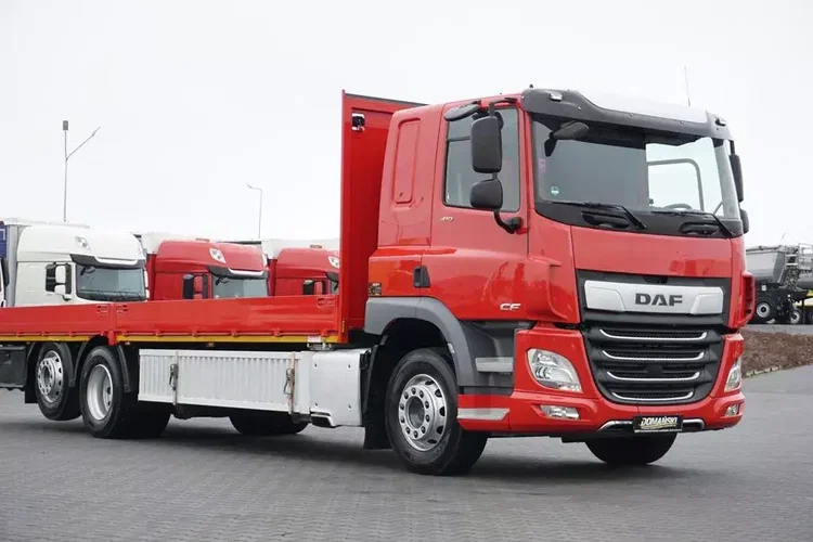 DAF CF / 410 / ACC / E 6 / SKRZYNIOWY + NAJAZDY / DŁ. 8, 5 M / OŚ SKRĘTNA / ŁAD. 15 420 KG zdjęcie 30