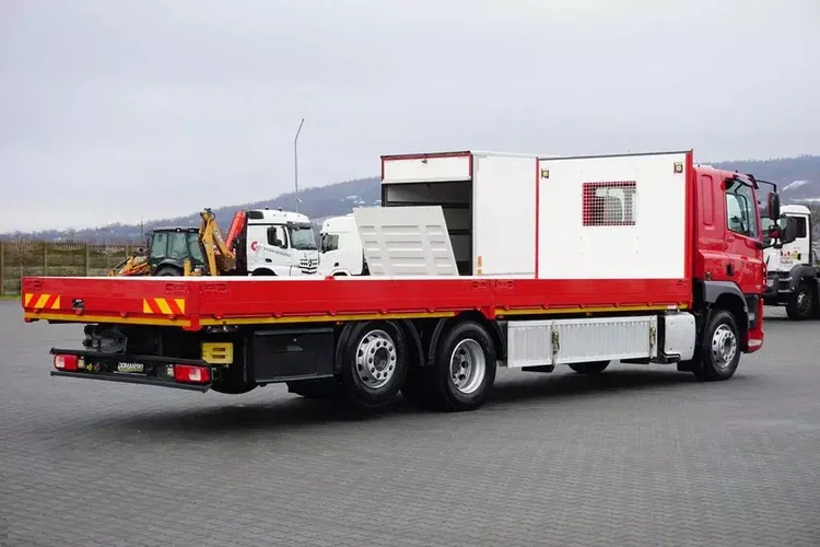 DAF CF / 410 / ACC / E 6 / SKRZYNIOWY + NAJAZDY / DŁ. 8, 5 M / OŚ SKRĘTNA / ŁAD. 15 420 KG zdjęcie 6