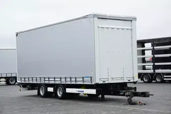 Krone TANDEM / FIRANKA / 19 PALET / DŁ. 7.75 M