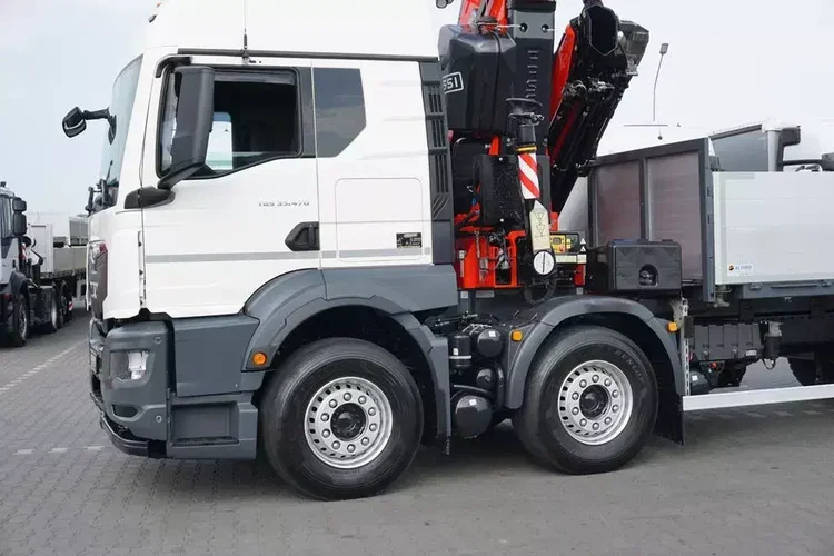 MAN TGS / 35.470 / E 6 / SKRZYNIOWY + HDS / FASSI F 545 / ŁAD. 13 105 KG / PILOT zdjęcie 19