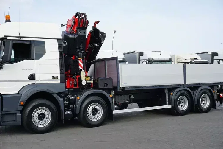 MAN TGS / 35.470 / E 6 / SKRZYNIOWY + HDS / FASSI F 545 / ŁAD. 13 105 KG / PILOT zdjęcie 25