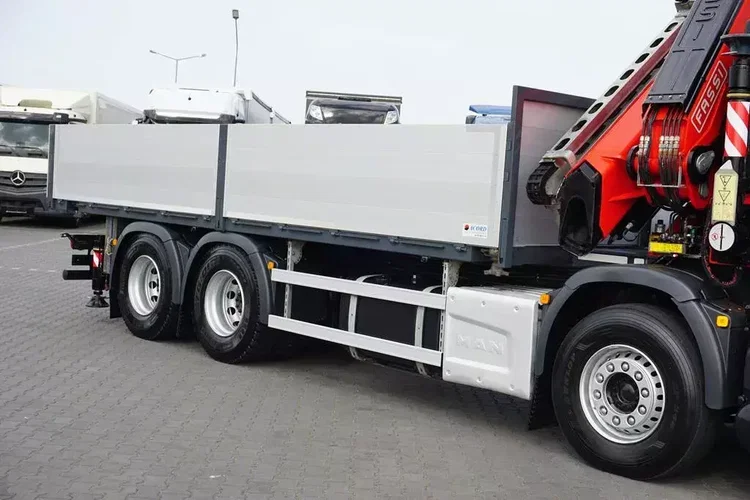 MAN TGS / 35.470 / E 6 / SKRZYNIOWY + HDS / FASSI F 545 / ŁAD. 13 105 KG / PILOT zdjęcie 33