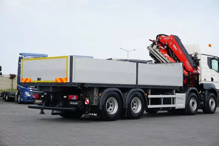 MAN TGS / 35.470 / E 6 / SKRZYNIOWY + HDS / FASSI F 545 / ŁAD. 13 105 KG / PILOT zdjęcie 35