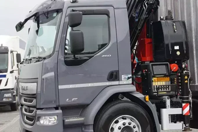 DAF LF / 260 / ACC / SKRZYNIOWY + HDS / HYVA HC-183 / PILOT / ROTATOR / WIDŁY zdjęcie 27