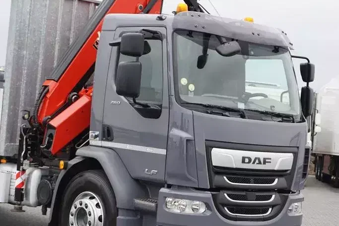 DAF LF / 260 / ACC / SKRZYNIOWY + HDS / HYVA HC-183 / PILOT / ROTATOR / WIDŁY zdjęcie 34