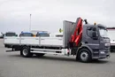 DAF LF / 260 / ACC / SKRZYNIOWY + HDS / HYVA HC-183 / PILOT / ROTATOR / WIDŁY zdjęcie 37