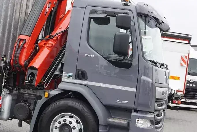 DAF LF / 260 / ACC / SKRZYNIOWY + HDS / HYVA HC-183 / PILOT / ROTATOR / WIDŁY zdjęcie 38