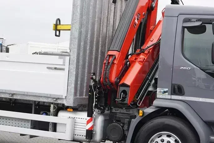 DAF LF / 260 / ACC / SKRZYNIOWY + HDS / HYVA HC-183 / PILOT / ROTATOR / WIDŁY zdjęcie 39