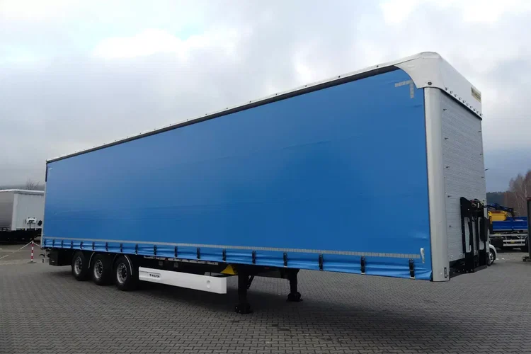 Wielton MEGA / FIRANKA / OŚ PODNOSZONA / DACH PODNOSZONY / zdjęcie 14