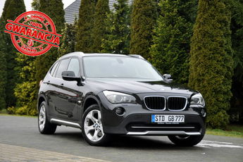 BMW X1 2.0d(163KM) Bi-Xenon Ringi Klimatronik Welur Reling Chrom Alu17"ASO