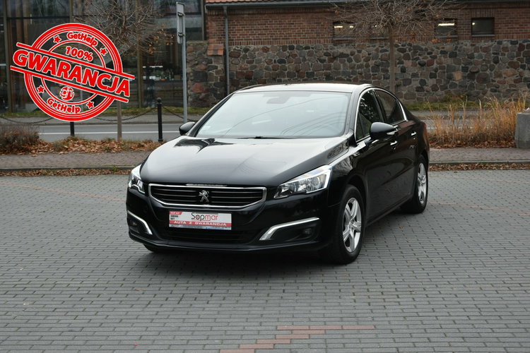 Peugeot 508 1.6HDi 120KM 2018r. Climatronic TEMPOMAT NAVi Kamera Blis zdjęcie 1