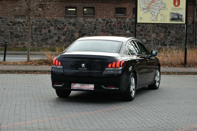 Peugeot 508 1.6HDi 120KM 2018r. Climatronic TEMPOMAT NAVi Kamera Blis zdjęcie 21