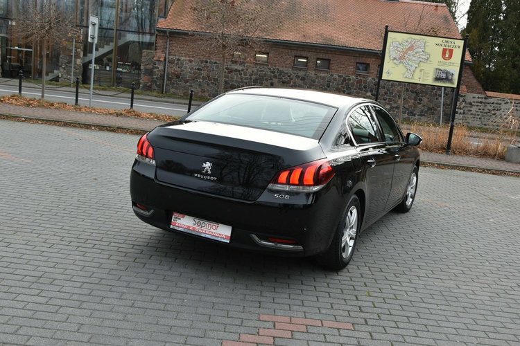 Peugeot 508 1.6HDi 120KM 2018r. Climatronic TEMPOMAT NAVi Kamera Blis zdjęcie 22