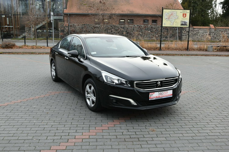 Peugeot 508 1.6HDi 120KM 2018r. Climatronic TEMPOMAT NAVi Kamera Blis zdjęcie 23
