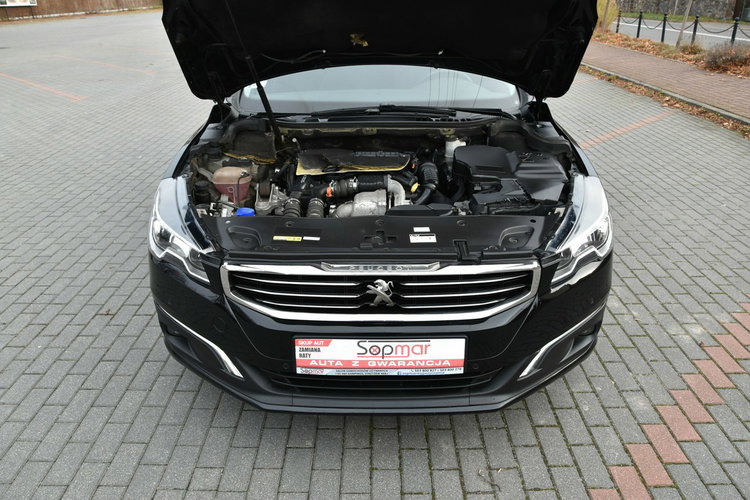 Peugeot 508 1.6HDi 120KM 2018r. Climatronic TEMPOMAT NAVi Kamera Blis zdjęcie 29