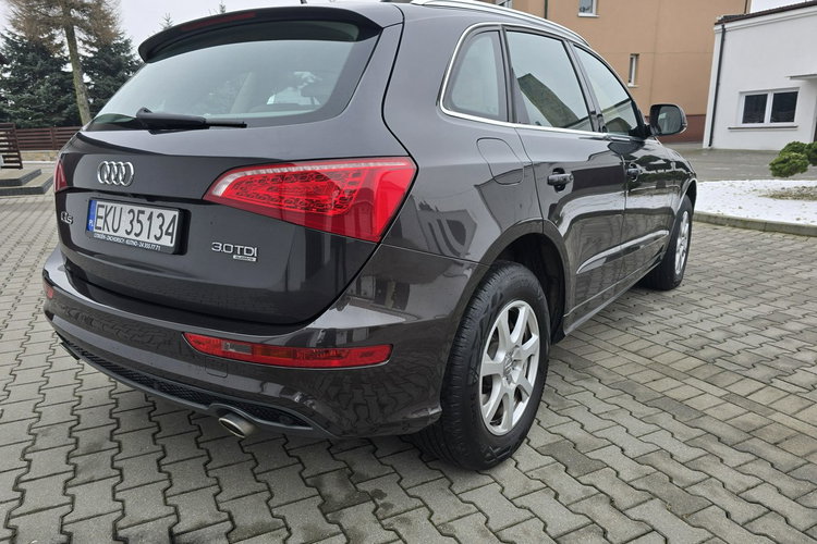 Audi Q5 3.0tdi Quattro. Navi.Klimatr 2 str.Skóry, Podg.Fotele.S-Line, Zarejestro zdjęcie 11