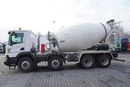 Scania P410 XT 8x4 / 80 tys. km / Betoniarka SCHWING-STATTER AM 9 FHC 9 m3 zdjęcie 3