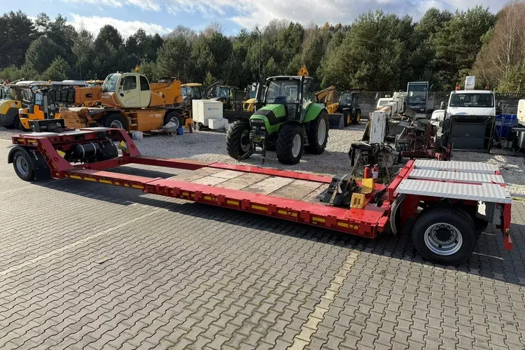 EMTECH 2 osiowa PCN 18 TIEFBETT Zagłębiana Rozciągana Oś Skrętna UNIKAT zdjęcie 33