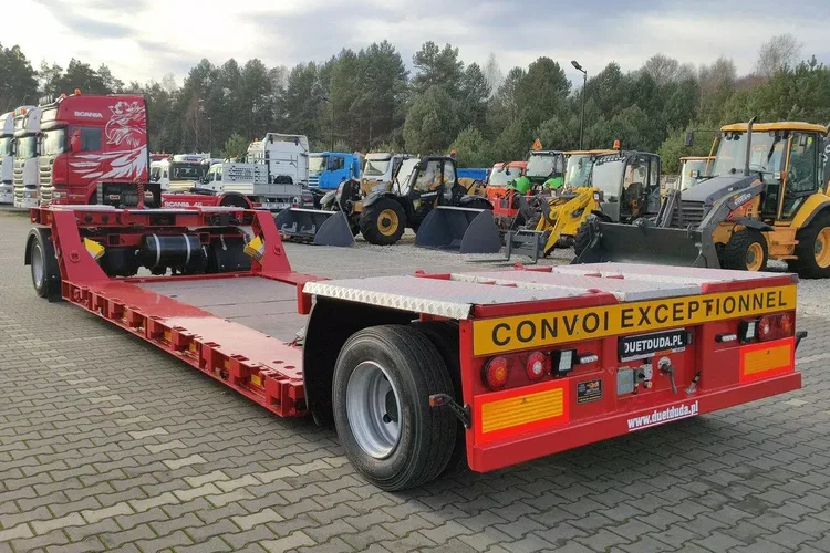 EMTECH 2 osiowa PCN 18 TIEFBETT Zagłębiana Rozciągana Oś Skrętna UNIKAT zdjęcie 69