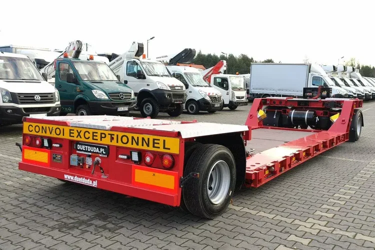 EMTECH 2 osiowa PCN 18 TIEFBETT Zagłębiana Rozciągana Oś Skrętna UNIKAT zdjęcie 70