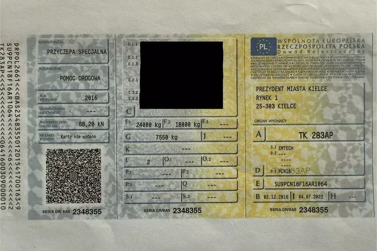 EMTECH 2 osiowa PCN 18 TIEFBETT Zagłębiana Rozciągana Oś Skrętna UNIKAT zdjęcie 72