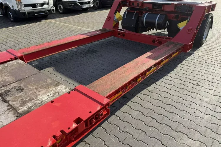 EMTECH 2 osiowa PCN 18 TIEFBETT Zagłębiana Rozciągana Oś Skrętna UNIKAT zdjęcie 38