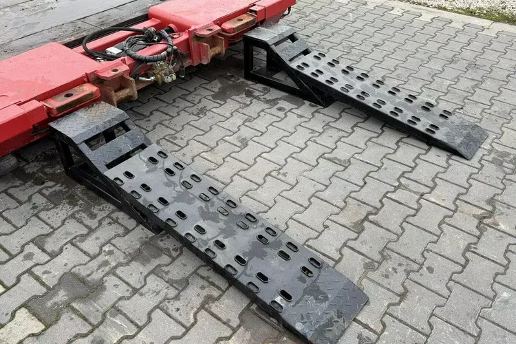 EMTECH 2 osiowa PCN 18 TIEFBETT Zagłębiana Rozciągana Oś Skrętna UNIKAT zdjęcie 40