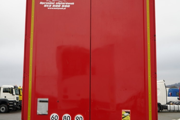 Krone FIRANKA / MEGA / OŚ  PODNOSZONA / LOW DECK / zdjęcie 12