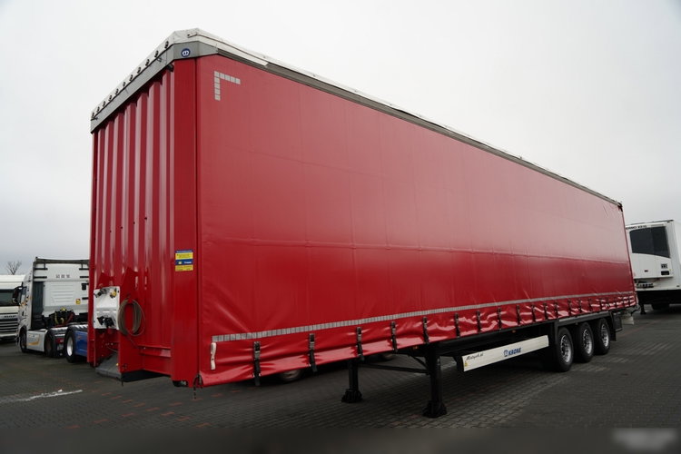 Krone FIRANKA / MEGA / OŚ  PODNOSZONA / LOW DECK / zdjęcie 2