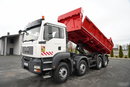 MAN TGA 35.400 / 8X4 / WYWROTKA 2 STR. / HYDROBURTA / HYDROKLAPA / UAL / MEILLER KIPPER zdjęcie 2