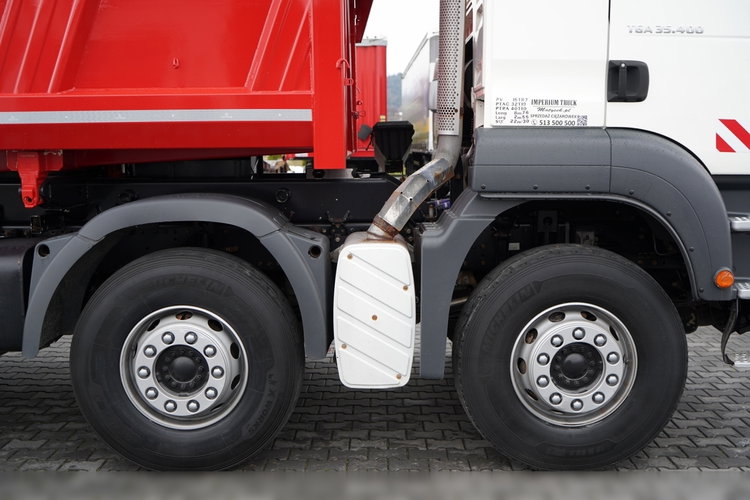 MAN TGA 35.400 / 8X4 / WYWROTKA 2 STR. / HYDROBURTA / HYDROKLAPA / UAL / MEILLER KIPPER zdjęcie 30