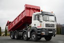 MAN TGA 35.400 / 8X4 / WYWROTKA 2 STR. / HYDROBURTA / HYDROKLAPA / UAL / MEILLER KIPPER zdjęcie 7